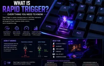 Rapid Trigger Gaming Keyboard